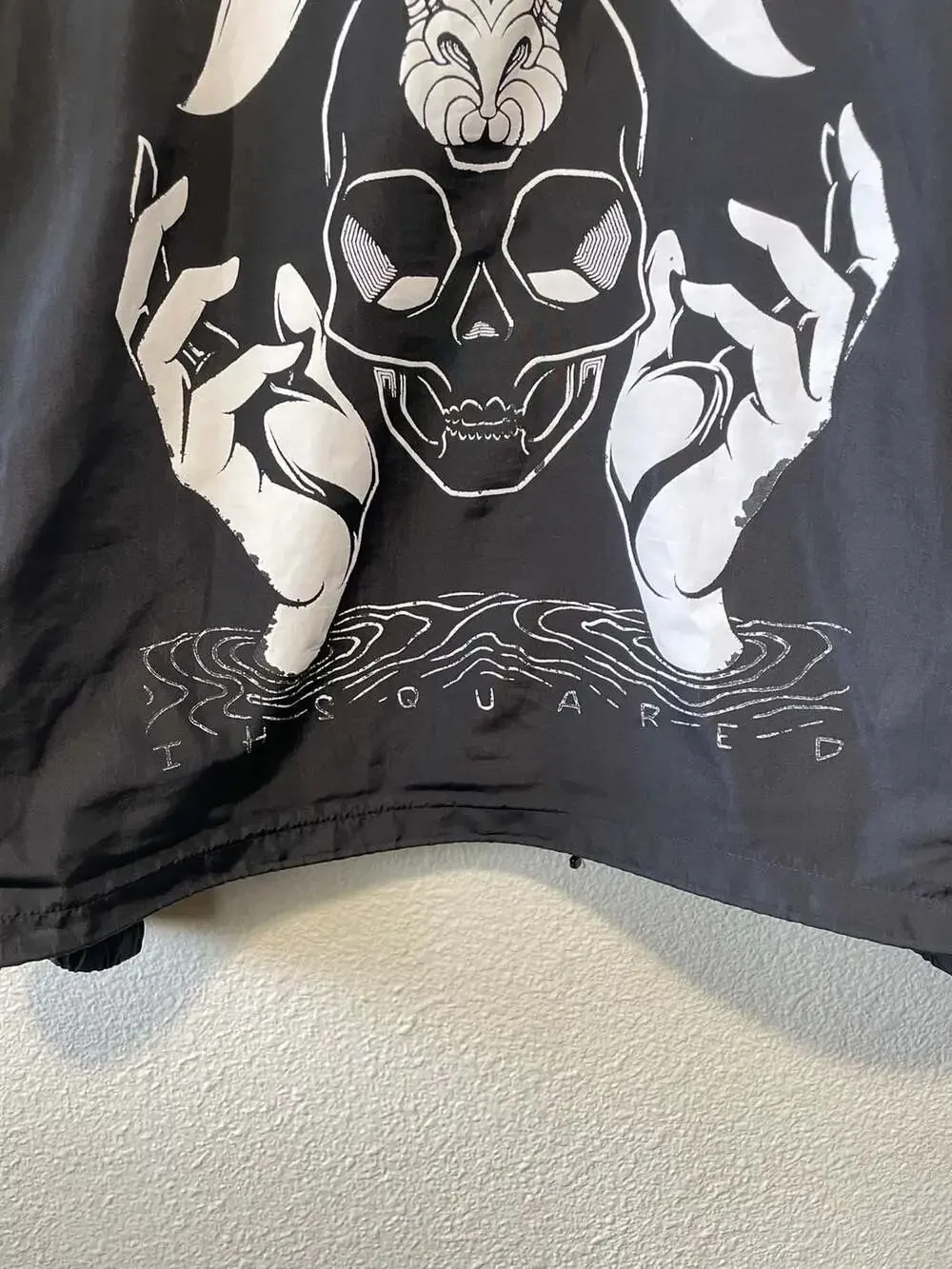Independent Trading Company The Devil Tarot Windbreaker black jacket